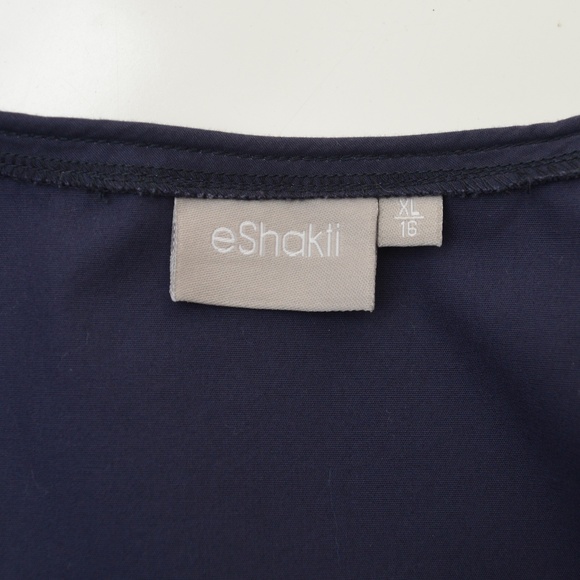 eShakti Fit and Flare Pinup Style Dress XL 16 - Picture 8 of 8